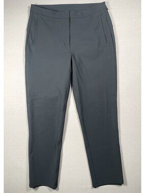 Lululemon On The Move Travel Office Stretch Ankle Black Pants -Women Size 8 X 28